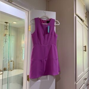 DO+BE Boutique Pinkish Purple Sleeveless Mini Dress